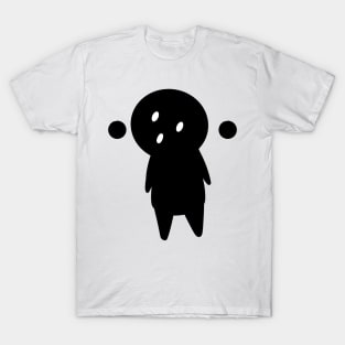 Black simple minion T-Shirt